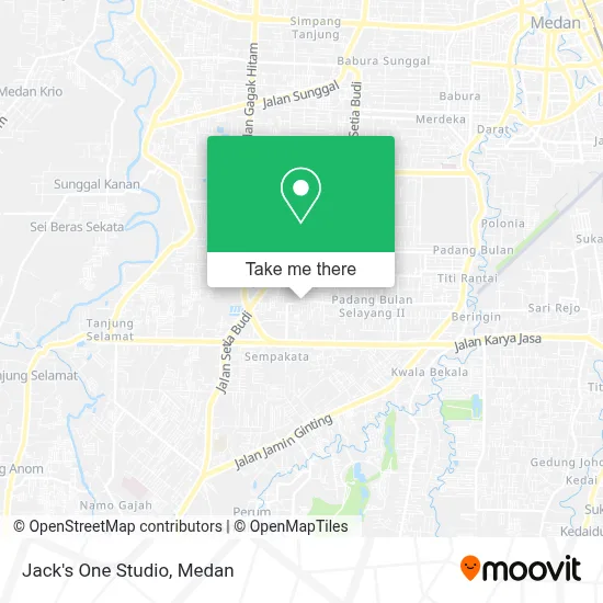 Jack's One Studio map