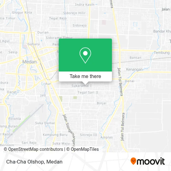 Cha-Cha Olshop map