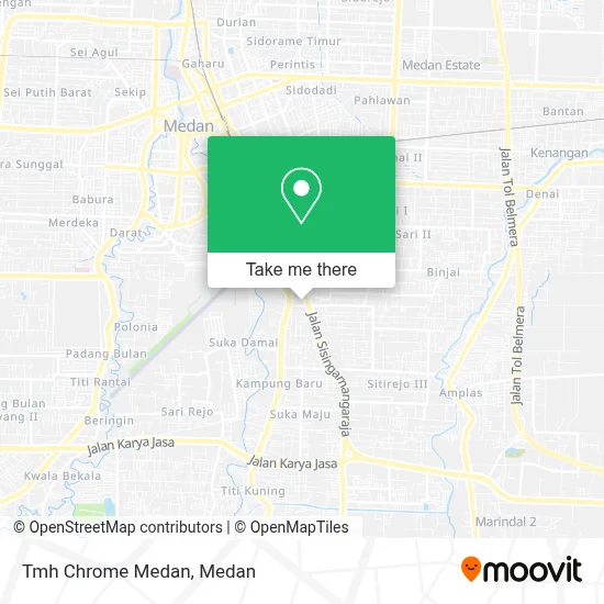 Tmh Chrome Medan map
