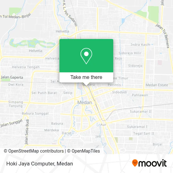 Hoki Jaya Computer map
