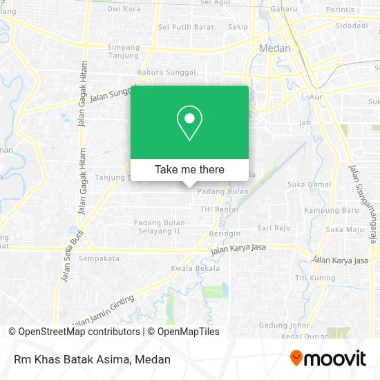 Rm Khas Batak Asima map