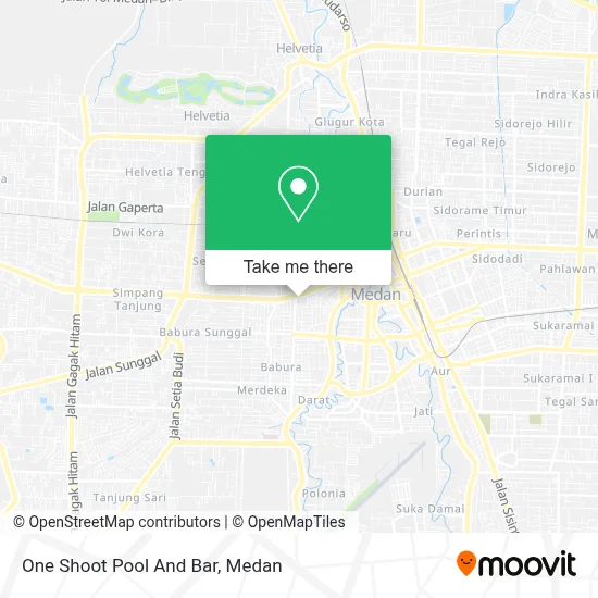One Shoot Pool And Bar map