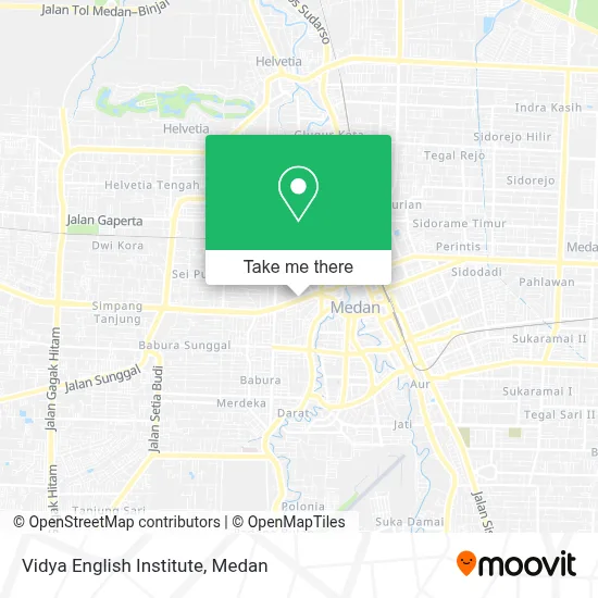 Vidya English Institute map