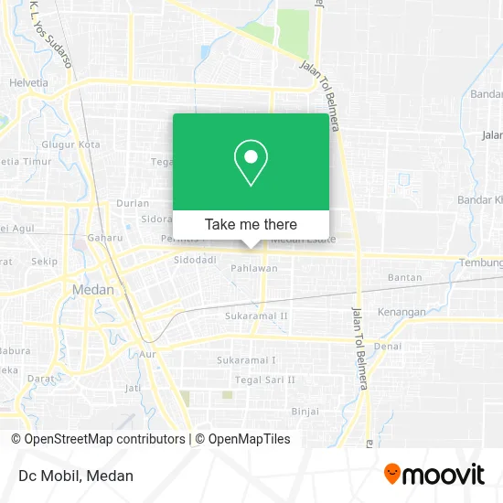 Dc Mobil map