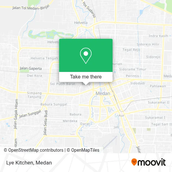 Lye Kitchen map