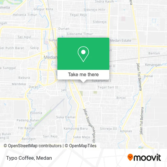 Typo Coffee map