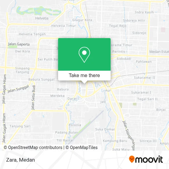 Zara map