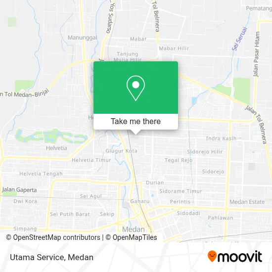 Utama Service map