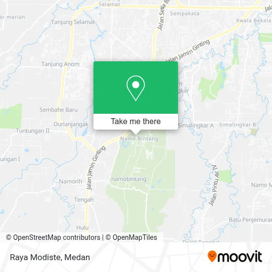 Raya Modiste map