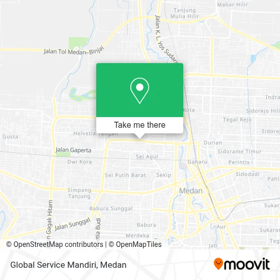 Global Service Mandiri map