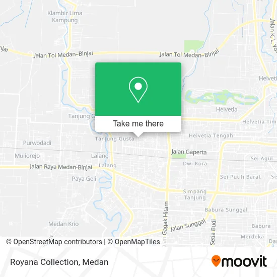 Royana Collection map