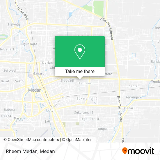 Rheem Medan map