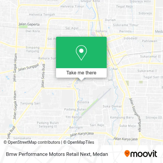 Bmw Performance Motors Retail Next map