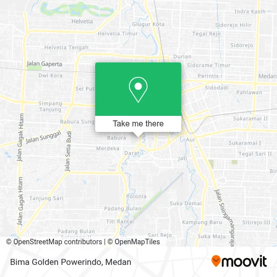 Bima Golden Powerindo map