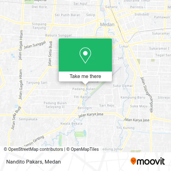 Nandito Pakars map
