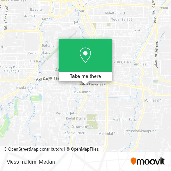 Mess Inalum map