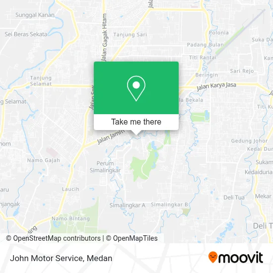 John Motor Service map