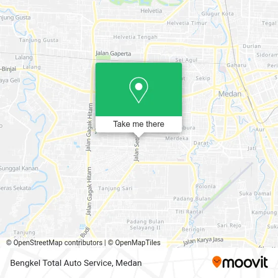 Bengkel Total Auto Service map