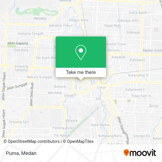 Puma map