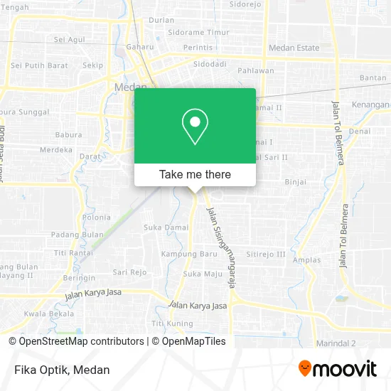 Fika Optik map