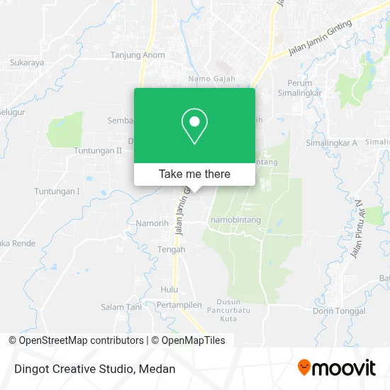 Dingot Creative Studio map