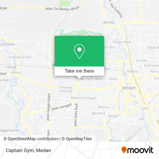 Captain Gym map