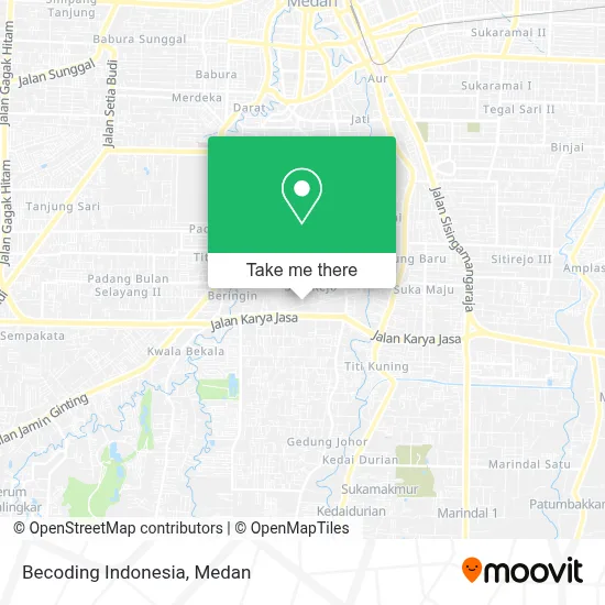 Becoding Indonesia map