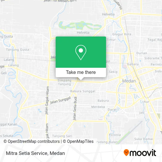 Mitra Setia Service map
