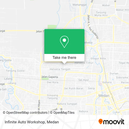 Infinite Auto Workshop map
