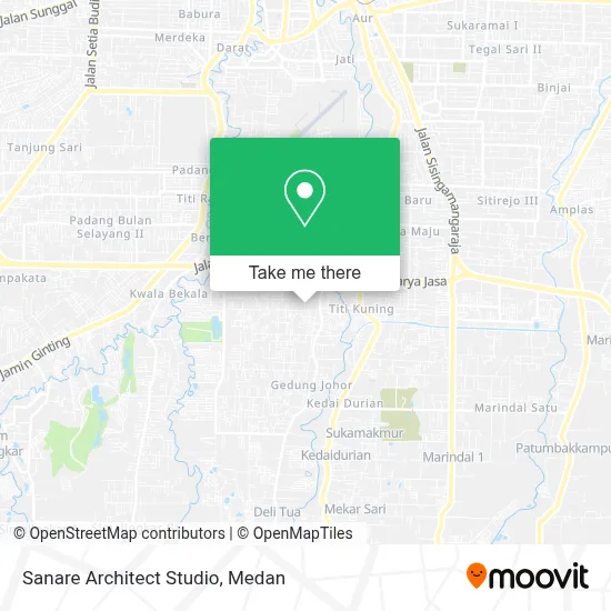 Sanare Architect Studio map