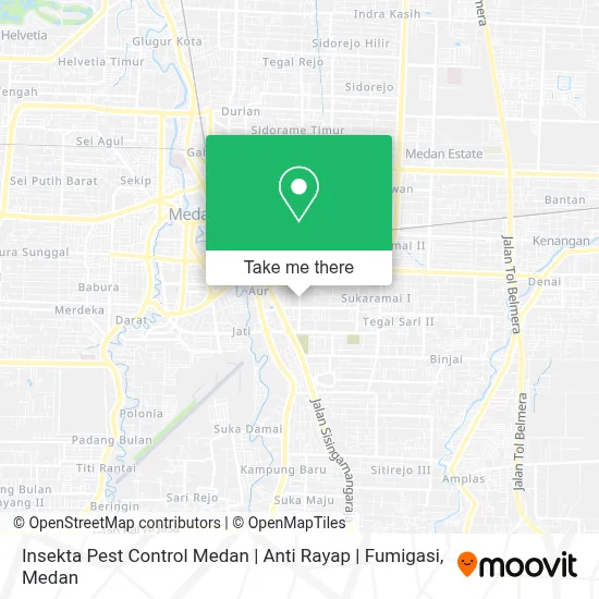 Insekta Pest Control Medan | Anti Rayap | Fumigasi map