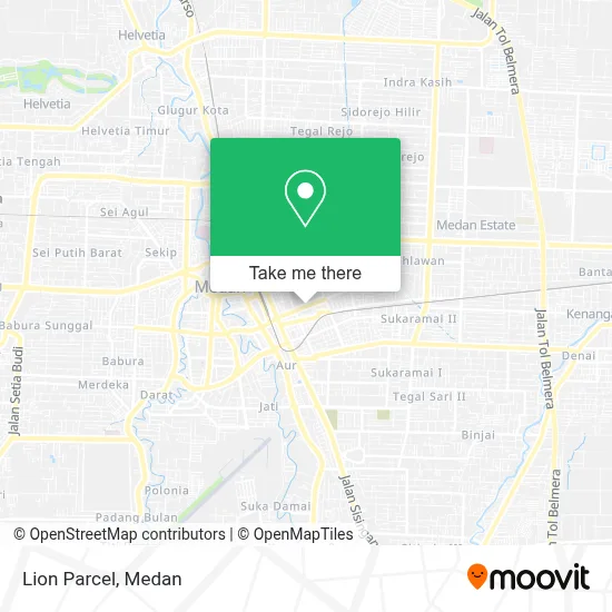 Lion Parcel map
