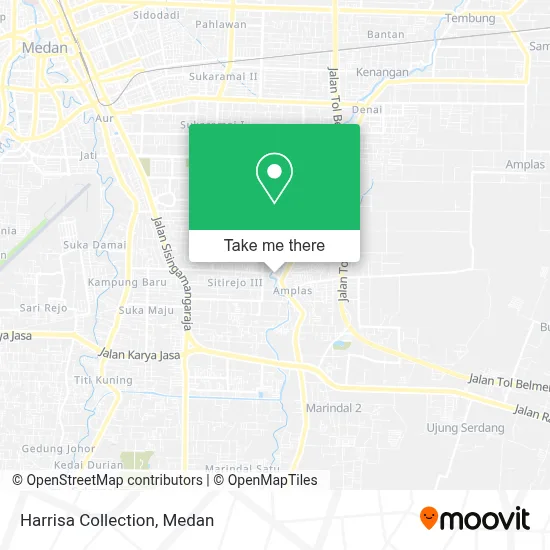 Harrisa Collection map