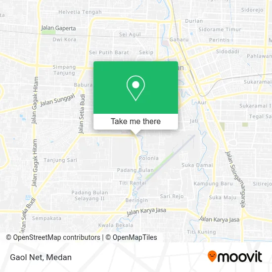 Gaol Net map