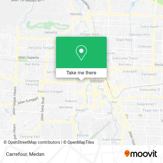 Carrefour map