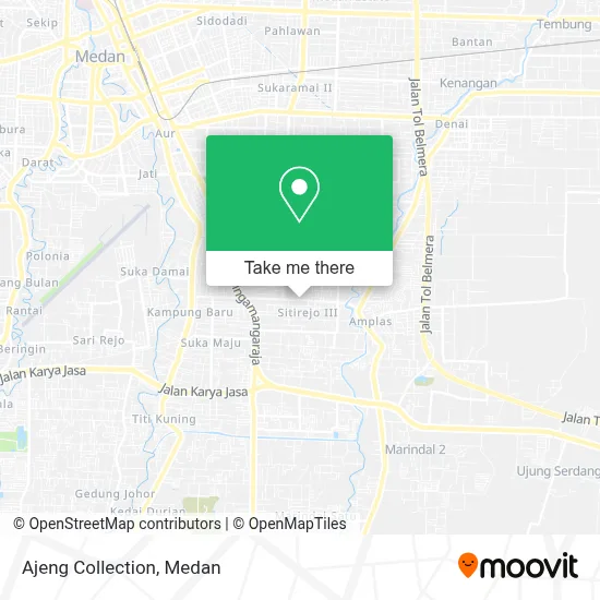Ajeng Collection map