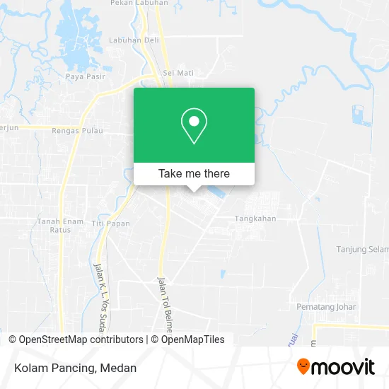 Kolam Pancing map
