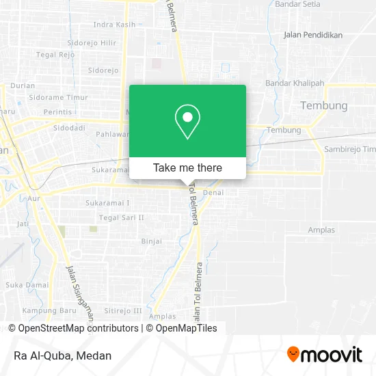 Ra Al-Quba map