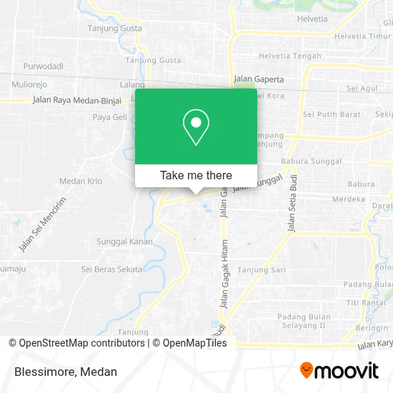 Blessimore map