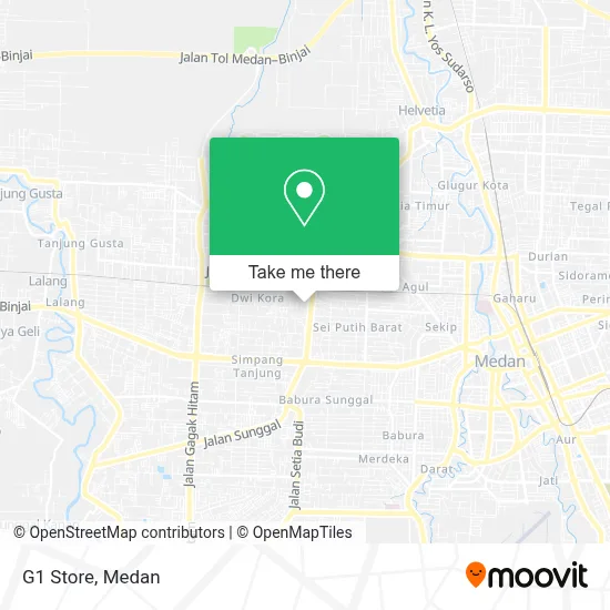 G1 Store map