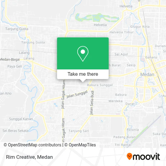 Rim Creative map