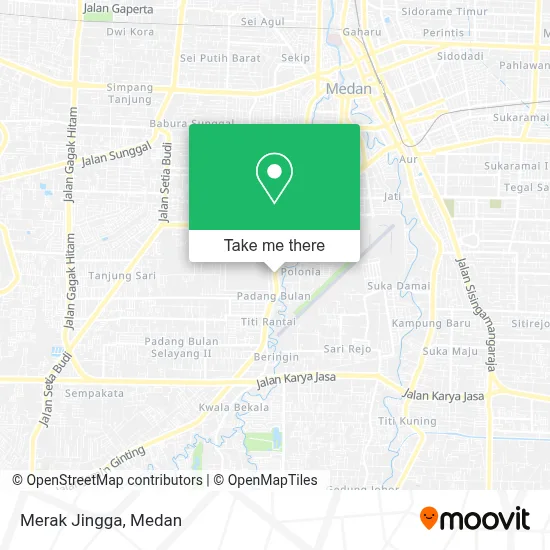 Merak Jingga map