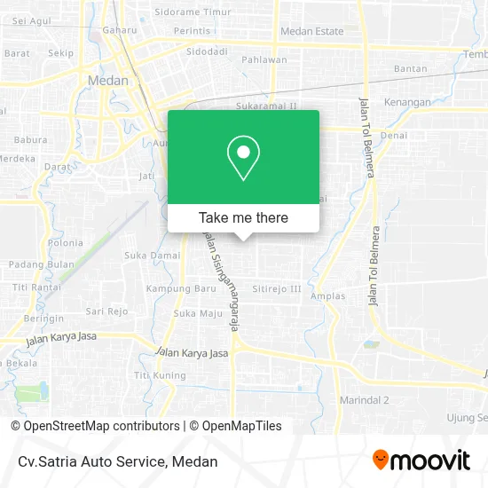 Cv.Satria Auto Service map