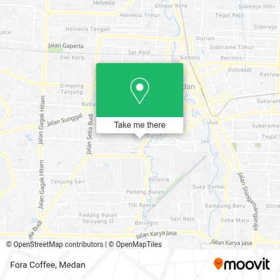 Fora Coffee map