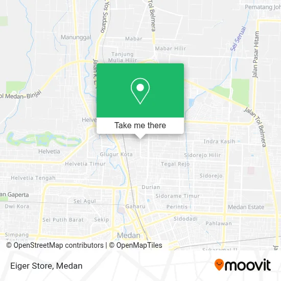 Eiger Store map