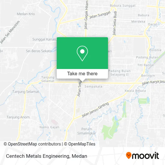 Centech Metals Engineering map