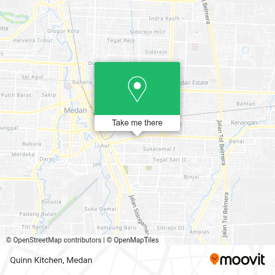 Quinn Kitchen map