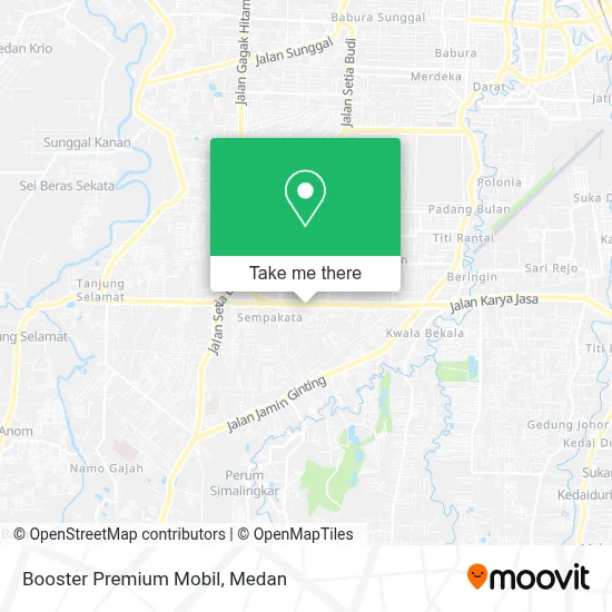 Booster Premium Mobil map