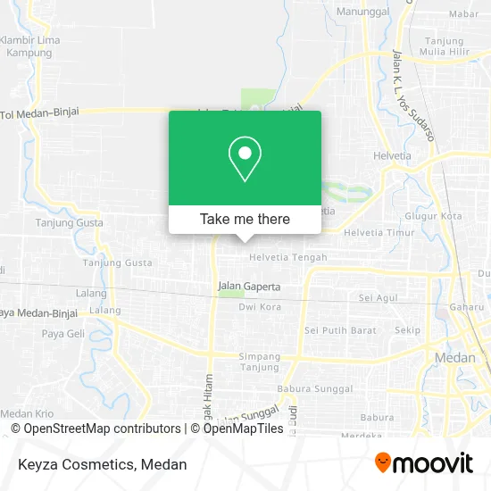 Keyza Cosmetics map