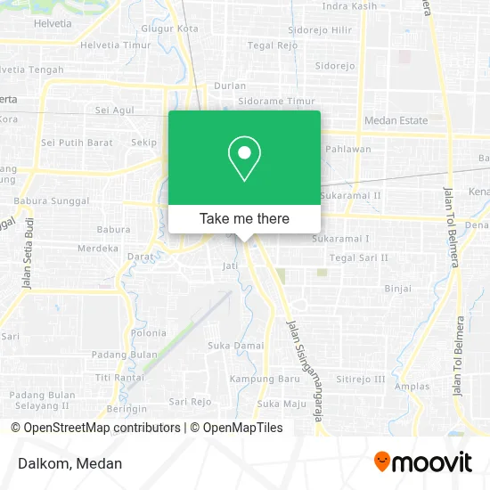 Dalkom map